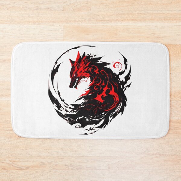 Item preview, Shadow Wolf – Crimson Yin Yang Spirit designed and sold by Dyan4.