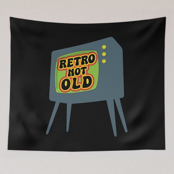 Item preview, retro, not, old, retro not old, vintage designed and sold by Captain Banjo.