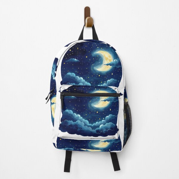 Item preview, Magical Moonlit Night Sky - Crescent Moon & Celestial Stars Art by Design Artistia designed and sold by DesignArtist.ia.