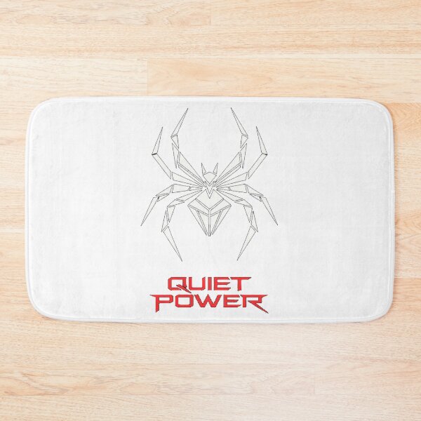 Item preview, Quiet Power Spider T-Shirt – Minimal Dark Geometric Strength Art Tee designed and sold by KDesignCrafts.