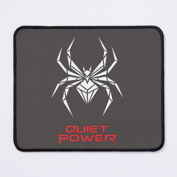 Item preview, Quiet Power Spider T-Shirt – Minimal Dark Geometric Strength Art Tee designed and sold by KDesignCrafts.