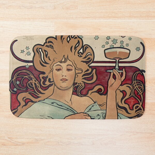 Item preview, French Champagne Ad (1896) designed and sold by 19th Century in Color.