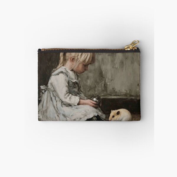 Item preview, Girl and Hamster Encounter designed and sold by lautir.