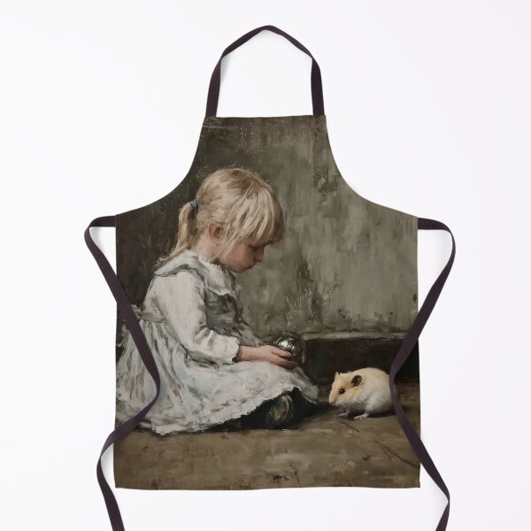 Item preview, Girl and Hamster Encounter designed and sold by lautir.