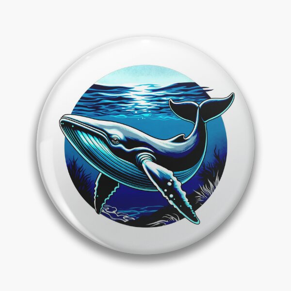 Item preview, Whale and ocean designed and sold by Telrandir.