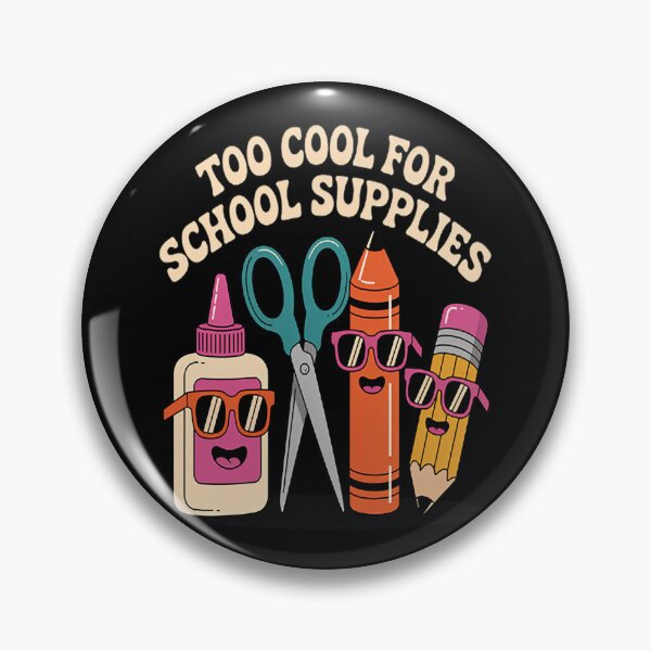 Item preview, Too Cool for School Supplies Back to School designed and sold by HaiharryCartoon.