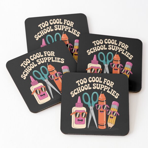 Item preview, Too Cool for School Supplies Back to School designed and sold by HaiharryCartoon.