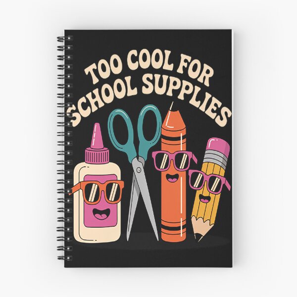 Item preview, Too Cool for School Supplies Back to School designed and sold by HaiharryCartoon.