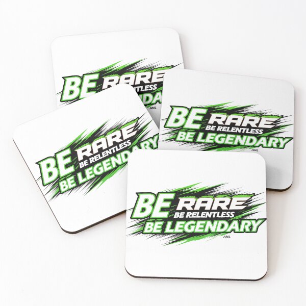 Item preview, Be Rare Be Relentless Be Legendary designed and sold by KLERIKSTORE.