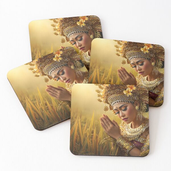 Item preview, Traditional Dance in Golden Rice Fields of Asia designed and sold by Artessie.