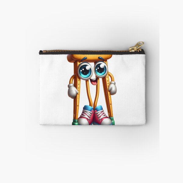 Item preview, Cute Crutches Mascot Recovery Support Character designed and sold by LunaPixelStudio.
