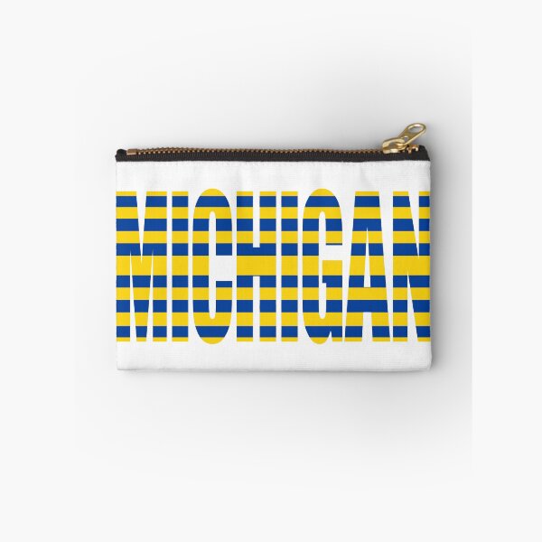 Item preview, Michigan Bold Striped Typography Design – Retro State Pride Graphic designed and sold by CreativeHymms.