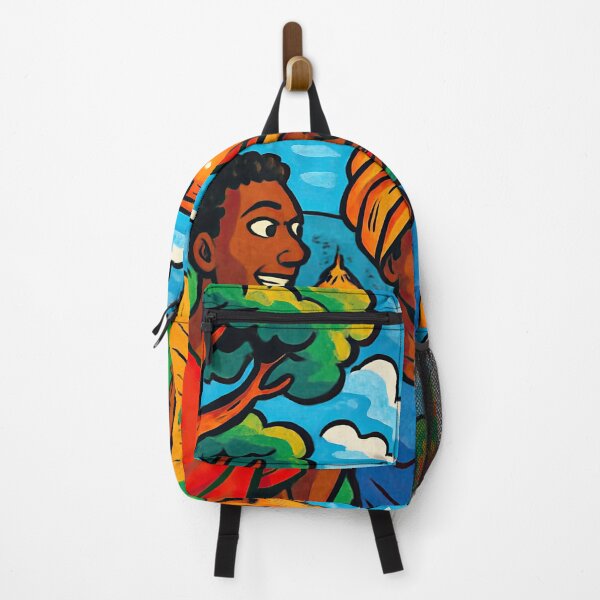 Item preview, Benin landscape | Comics style - Cartoon designed and sold by ComicsFactory.