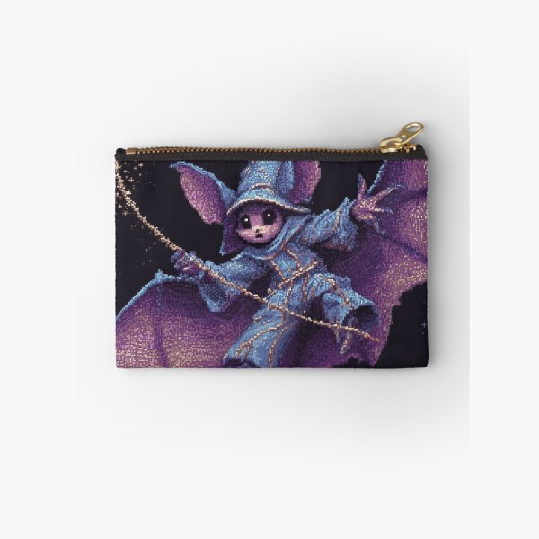 Item preview, Cute Bat Wizard Pixel Art designed and sold by Kaos-Bit.