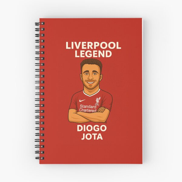 Item preview, Diogo Jota – Liverpool Legend Caricature designed and sold by TheWonkyEaselCo.