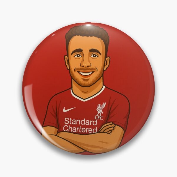 Item preview, Diogo Jota – Liverpool Legend Caricature designed and sold by TheWonkyEaselCo.