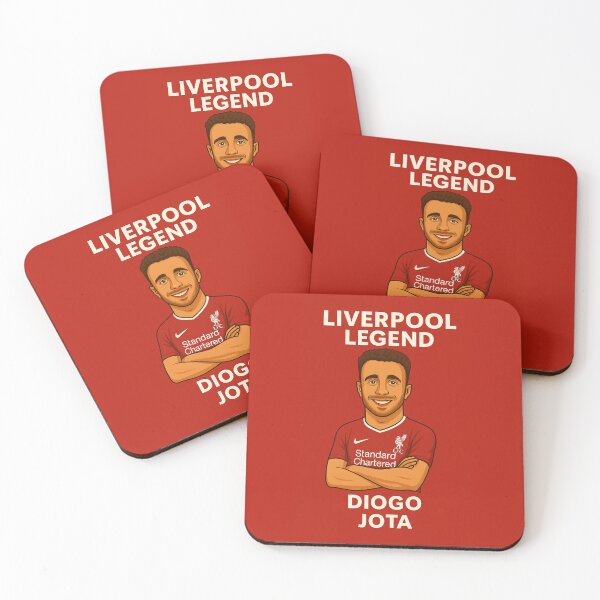 Item preview, Diogo Jota – Liverpool Legend Caricature designed and sold by TheWonkyEaselCo.