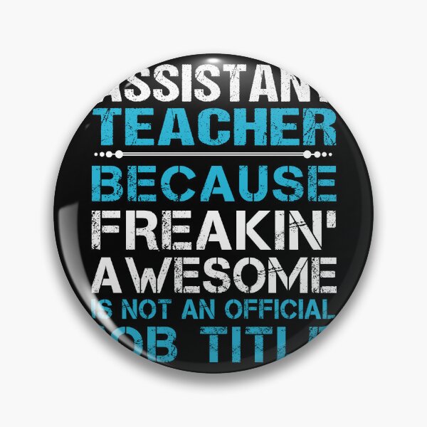 Item preview, Assistant Teacher designed and sold by aswmhmlc71.