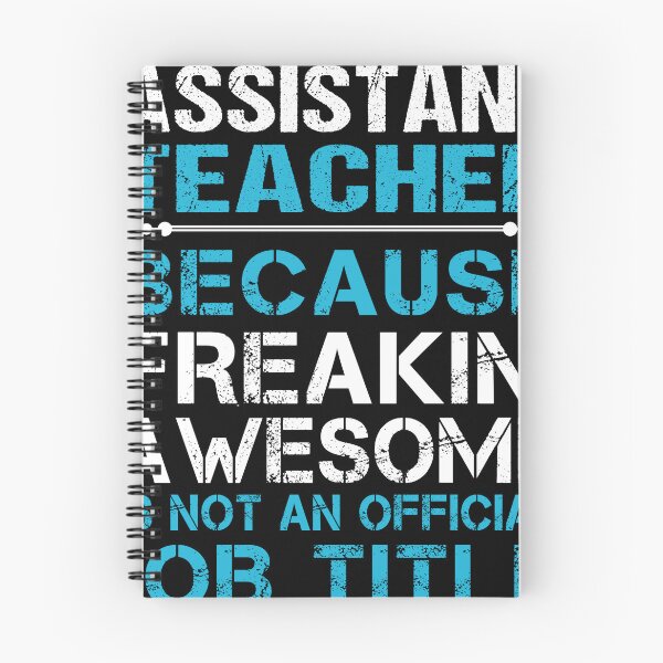 Item preview, Assistant Teacher designed and sold by aswmhmlc71.