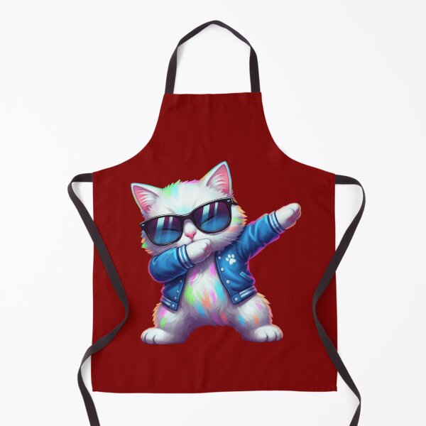 Item preview, Dabbing Cool Neon Kitten designed and sold by pixeldrift-art.