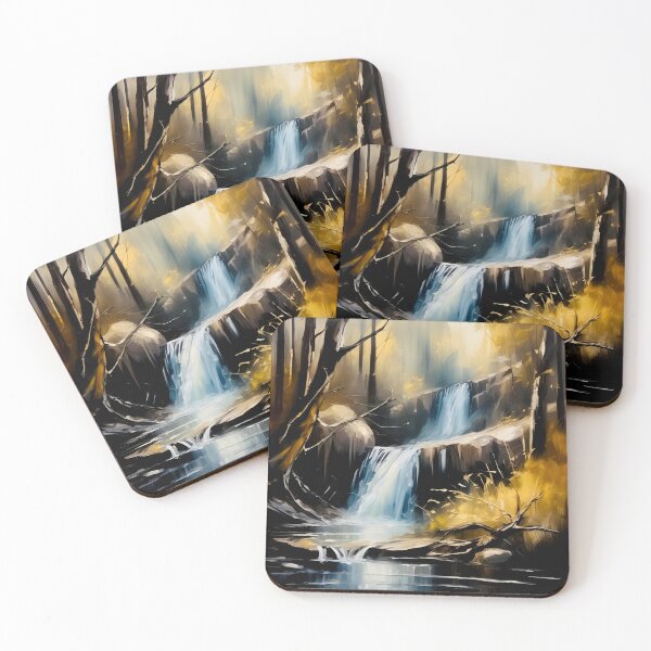 Item preview, Enchanted waterfall designed and sold by Island Art Studios.
