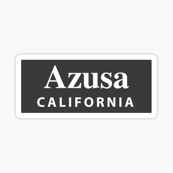 Item preview, Azusa, California designed and sold by EveryCityxD1.