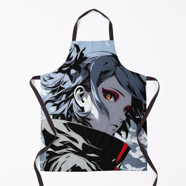 Item preview, Konan - Silent Frost – Dark Anime Girl with Crimson Eyes designed and sold by Dyan4.
