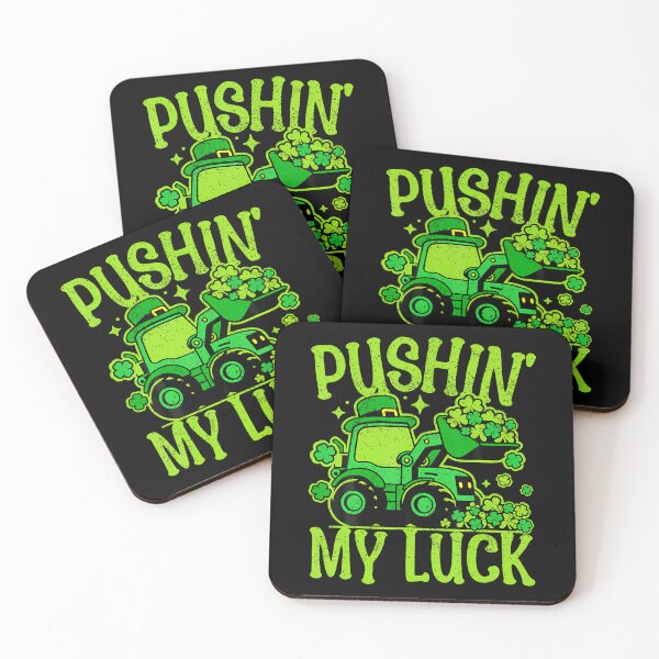 Item preview, Pushing My Luck Tractor St Patricks Day Boys Toddler designed and sold by keatnybolho.