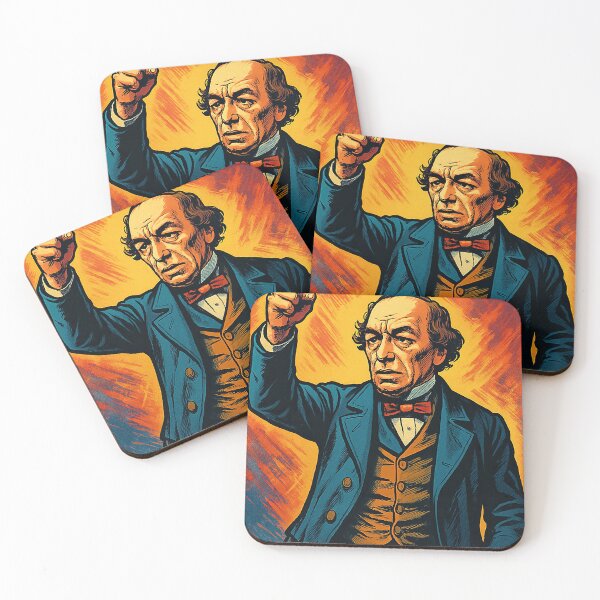 Item preview, Benjamin Disraeli, leader | Comics style - Cartoon designed and sold by ComicsFactory.