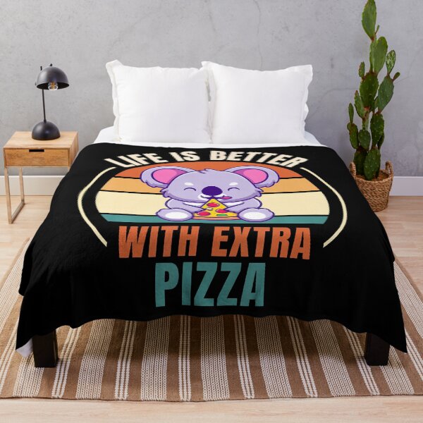 Item preview, Retro Koala Pizza Life Is Better With Extra Pizza designed and sold by keatnybolho.