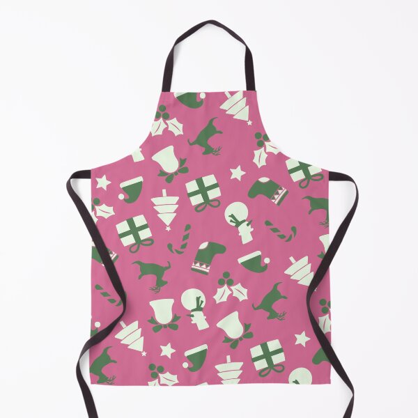 Item preview, Retro Pink Elf Funny Christmas  Xmas Pattern    - Wedding Gift Ideas designed and sold by RoyalStarsPatts.