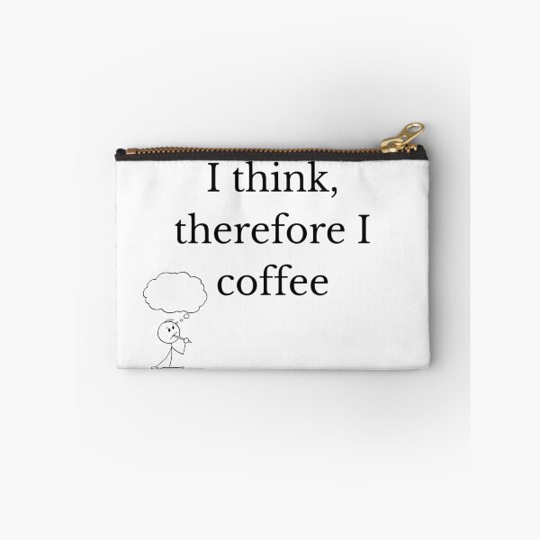 Item preview, I think, therefore I coffee designed and sold by The Existential Mug Co..