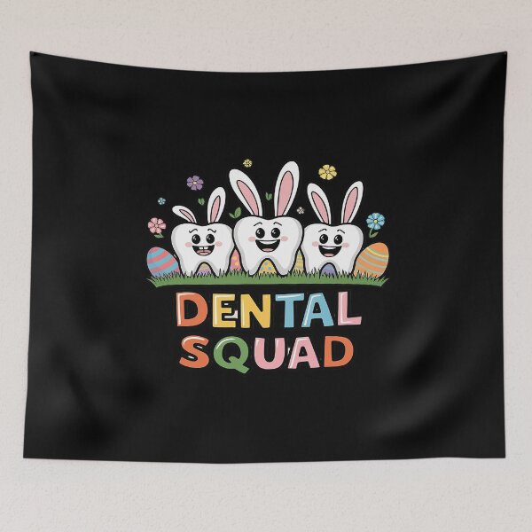 Item preview, Teeth Dental Squad Dental Assistant Dentist Happy Easter Day  designed and sold by CombatTask.