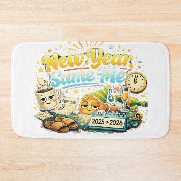 Item preview, New Year Same Me Energy designed and sold by Doodle Dreamer.