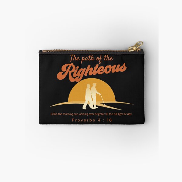 Item preview, The path of the righteous bible verse designed and sold by SNW-Collective.