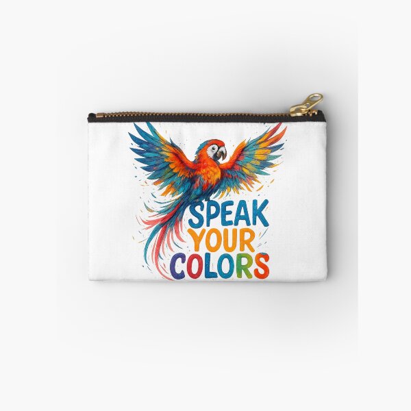 Item preview, Speak Your Colors - Vibrant Parrot Illustration designed and sold by MKreative Studio.
