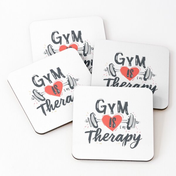 Item preview, Gym Is My Therapy – Fitness Motivation Workout Quote Design designed and sold by rsuniquestyle.