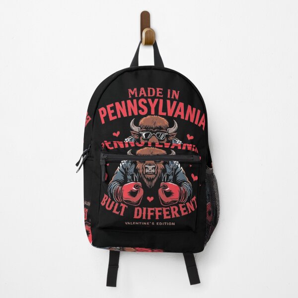 Item preview, Made in Pennsylvania – Built Different | Bold Power Valentine’s Edition State Pride Design designed and sold by Built Different Designs.