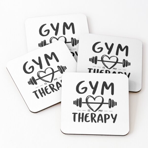 Item preview, Gym Is My Therapy – Fitness Motivation Workout Quote Design designed and sold by rsuniquestyle.