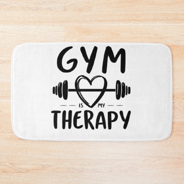 Item preview, Gym Is My Therapy – Fitness Motivation Workout Quote Design designed and sold by rsuniquestyle.