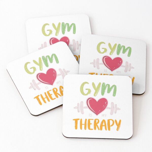 Item preview, Gym Is My Therapy – Fitness Motivation Workout Quote Design designed and sold by rsuniquestyle.