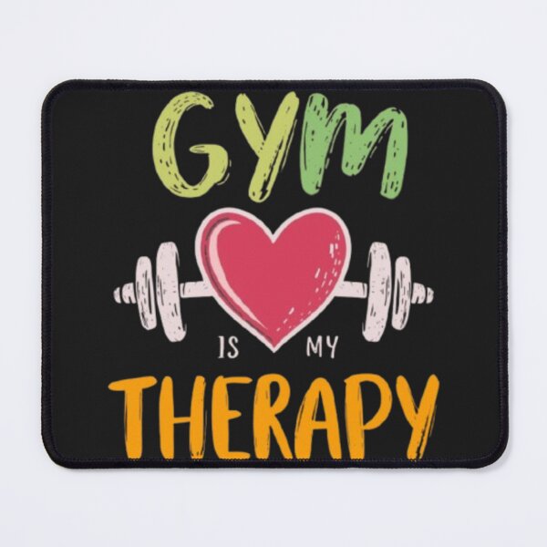Item preview, Gym Is My Therapy – Fitness Motivation Workout Quote Design designed and sold by rsuniquestyle.