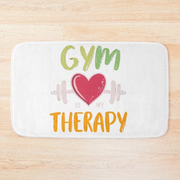 Item preview, Gym Is My Therapy – Fitness Motivation Workout Quote Design designed and sold by rsuniquestyle.