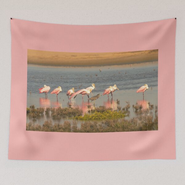 Item preview, Pink Beauties and a Surprise Heron designed and sold by Debra Martz.
