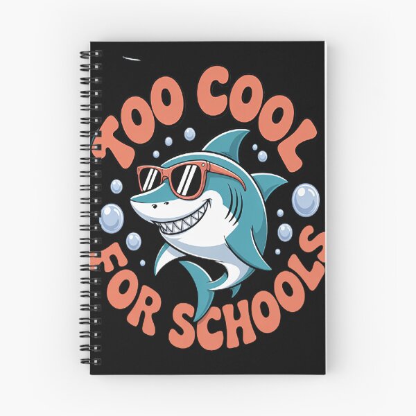 Item preview, Too Cool For Schools - Back to School Shark with Shades designed and sold by HaiharryCartoon.
