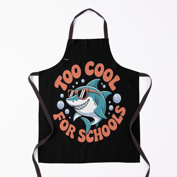 Item preview, Too Cool For Schools - Back to School Shark with Shades designed and sold by HaiharryCartoon.