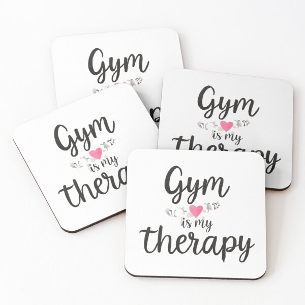 Item preview, Gym Is My Therapy – Fitness Motivation Workout Quote Design designed and sold by rsuniquestyle.