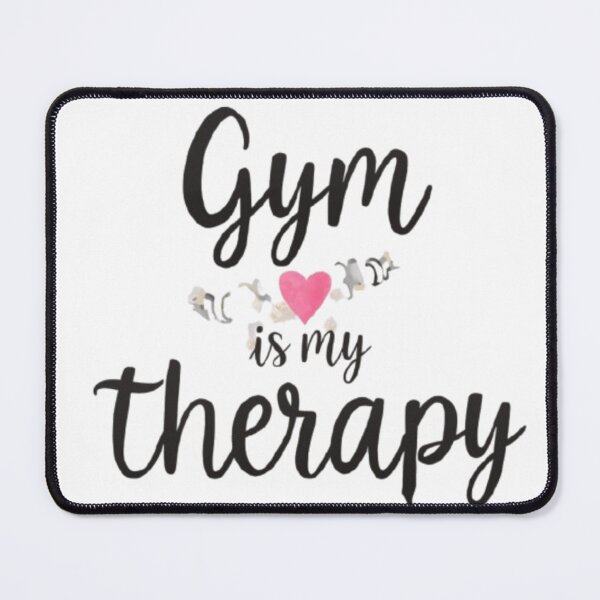 Item preview, Gym Is My Therapy – Fitness Motivation Workout Quote Design designed and sold by rsuniquestyle.