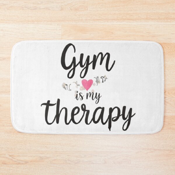 Item preview, Gym Is My Therapy – Fitness Motivation Workout Quote Design designed and sold by rsuniquestyle.