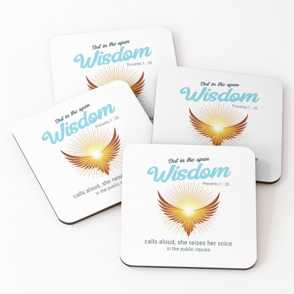 Item preview, Wisdom is calling bible verse designed and sold by SNW-Collective.